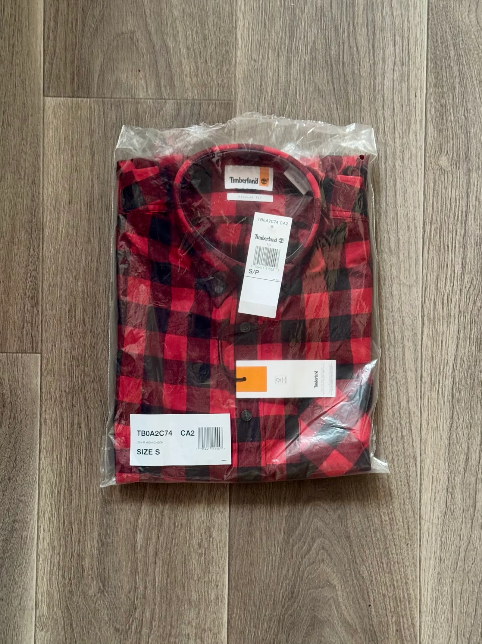 Timberland Nashua River Shirt 100% cotton new size S – photo 4